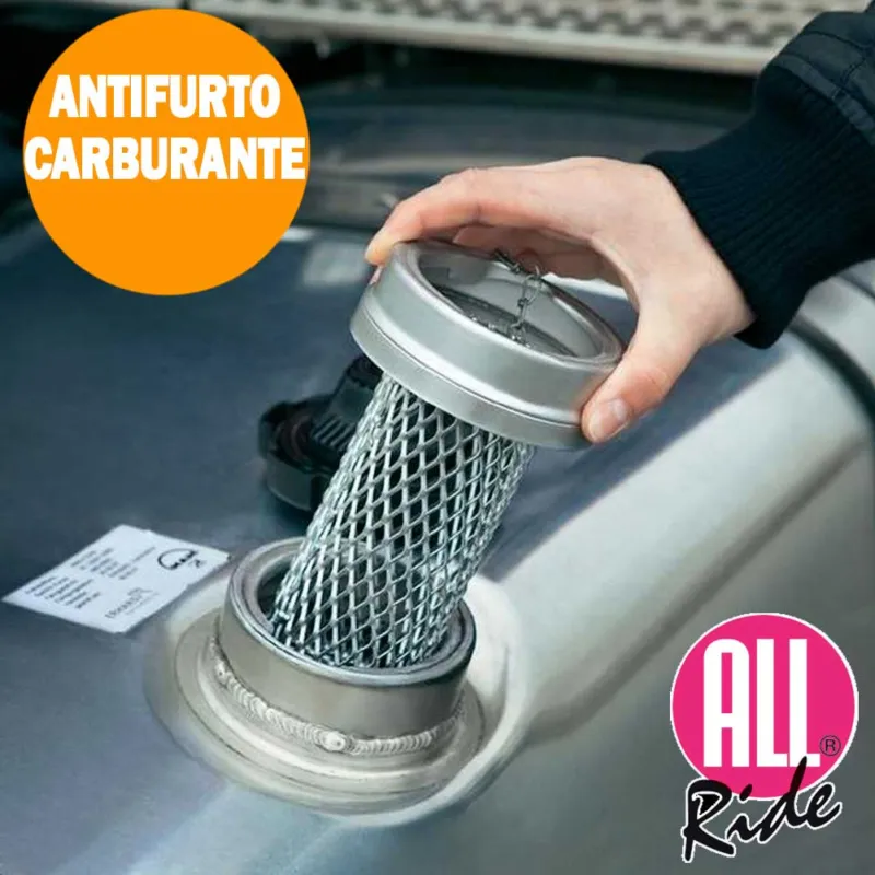 Compra Oggi Stesso Antifurto Carburante All Ride Griglia 160mm Blocco Garantito Antirapina Benzina