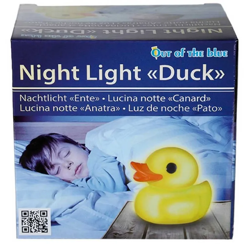 Offerta Limitata Luce Da Notte Per Bambini Papera Lucina LED Vari Colori Paperetta Gialla