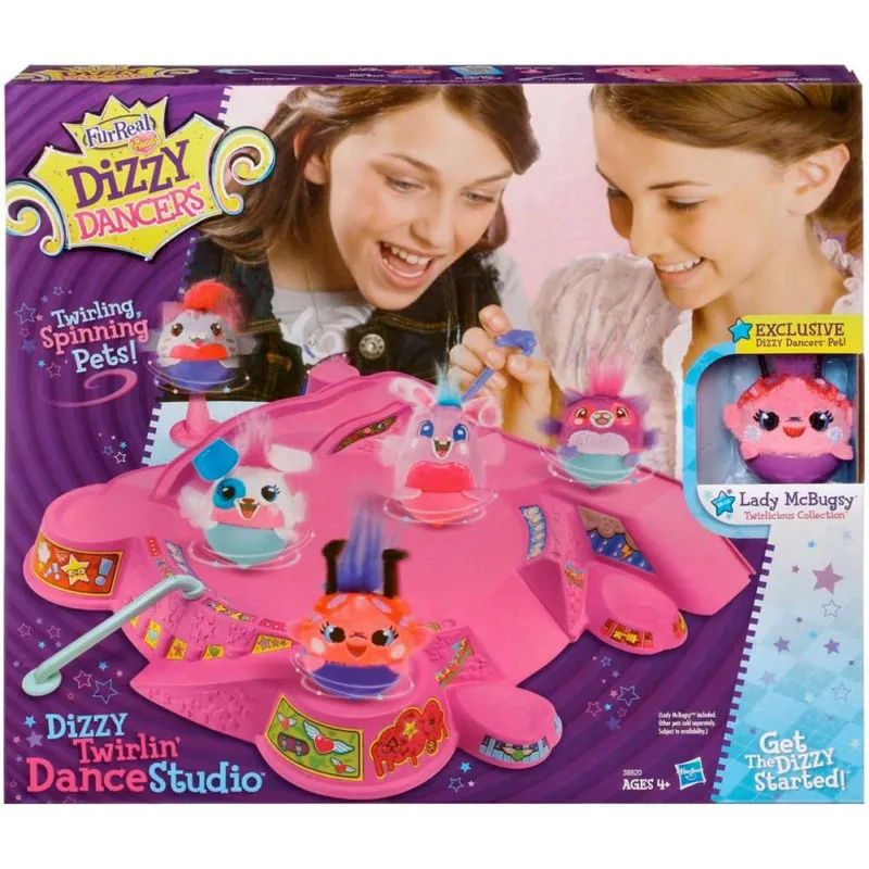 Prezzo Basso Dizzy Dancers Studio Set Gioco con 1 Dizzy Pet Peluche Incluso Bambine Hasbro