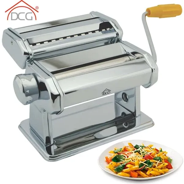 Prezzo Ridotto Macchina per la Pasta Acciaio Inox Con Accessori DCG Eltronic PM1600