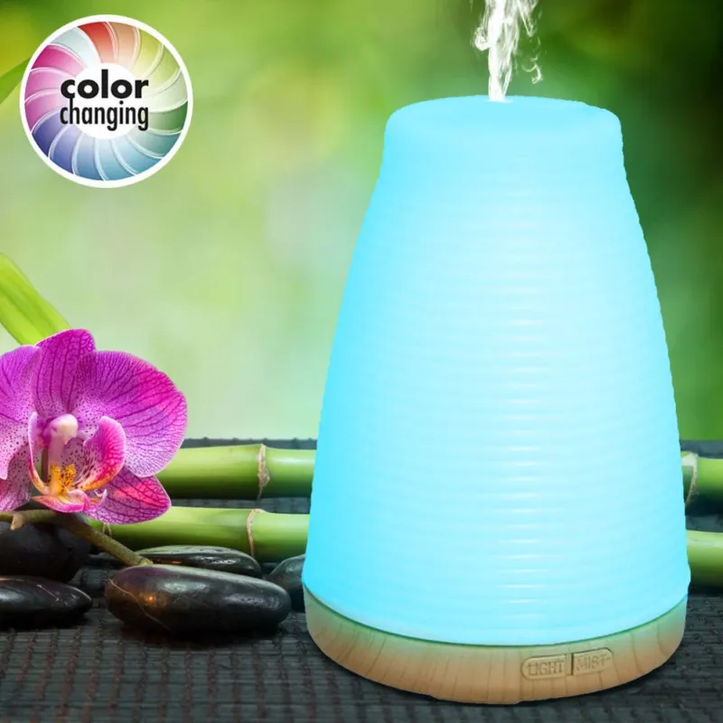 Umidificatore Aria Evaporativo Diffusore Aromi USB Luce LED 7 Color Aromaterapia Compra Adesso