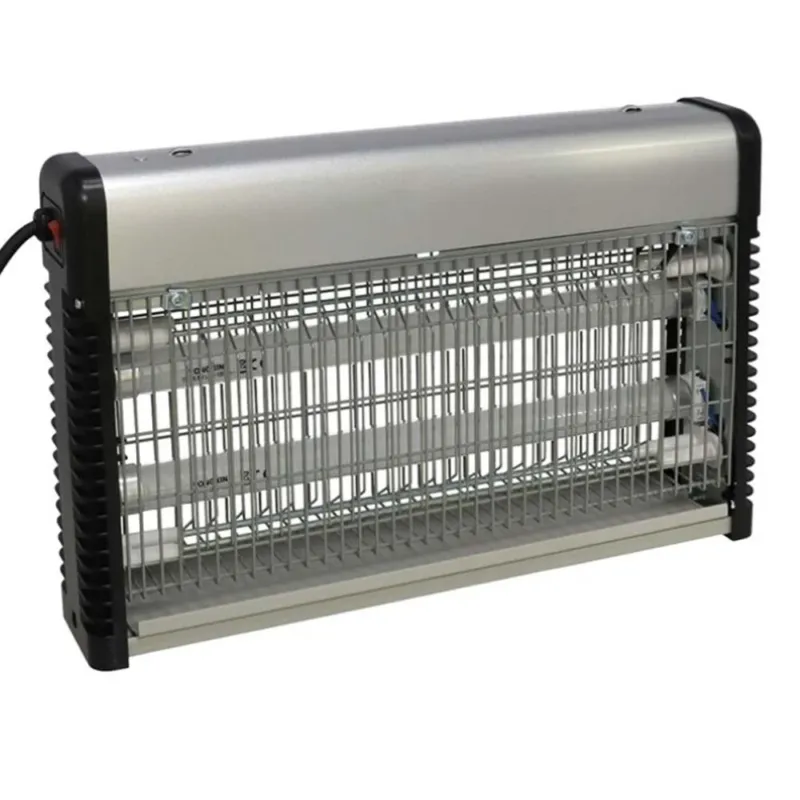 Zanzariera Elettrica Anti Zanzare Mosche 2 Lampade UV LED 14W Elettroinsetticida Soddisfatti O Rimborsati