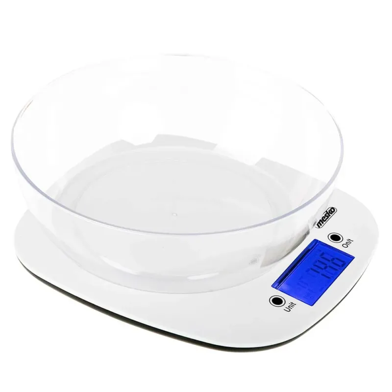 Bilancia Cucina Digitale Elettronica Ciotola 1,5Lt Max 5 KG 1gr Accessori Cucina Offerta Speciale