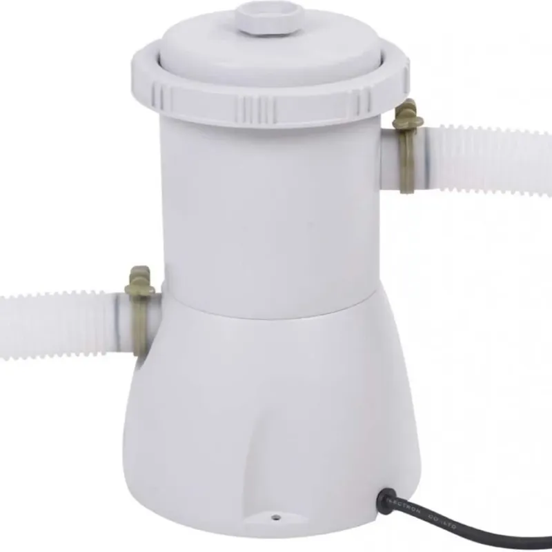 Pompa Filtraggio Filtro Pulizia Acqua Piscina Fuoriterra 1136 lt/h a Cartuccia Prezzo Scontato