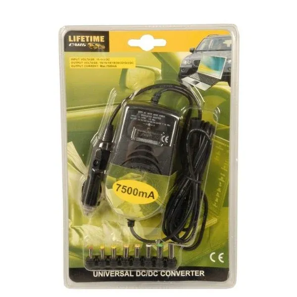 Convertitore Caricatore Universale Per Auto 12V DC/DC 7500mAMP 8 Ingressi Promozione Esclusiva