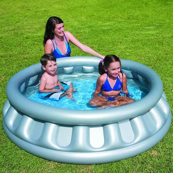 Ultimissimo Modello Piscina Gonfiabile Astronave SpaceShip Esterno Fuori Terra 147x41 cm Bestway