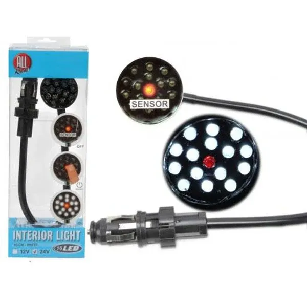 Di Tendenza Luce interna per auto 12V a led con sensore di accensione