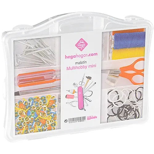 Ultimissimo Modello Valigetta Contenitore Multihobby Organizer Portaoggetti 7 Scomparti Decoupage