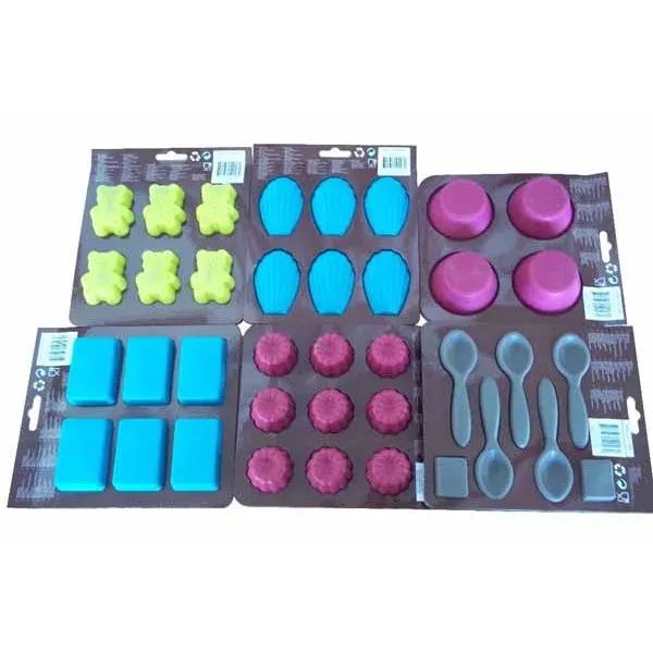 Acquista Ora Stampi Stampini Forme Formine per Dolci in Silicone Vari Colori