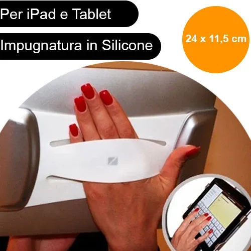 Reggi iPad Tablet in Silicone 24x11,5 cm Supporto Flessibile Impugnatura Mano Super Prezzo