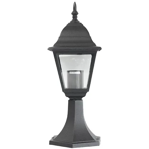 Professionale Applique Da Parete Muro Per Esterno Faro Lampada Valencia Colore Nero Max 60W