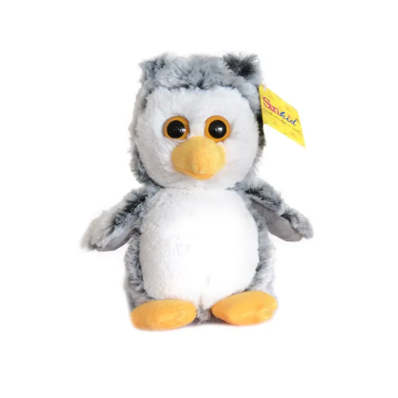 Prezzo Di Fabbrica Peluche Gufo Gufetto Civetta Morbido Soffice Tenero Amico Altezza 19 cm