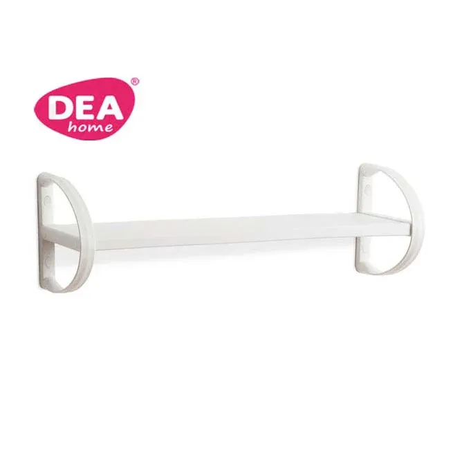 Ultimissimo Modello Mensola Amadeus 62 Master con supporti 60x21x21 cm Bianco Dea Home