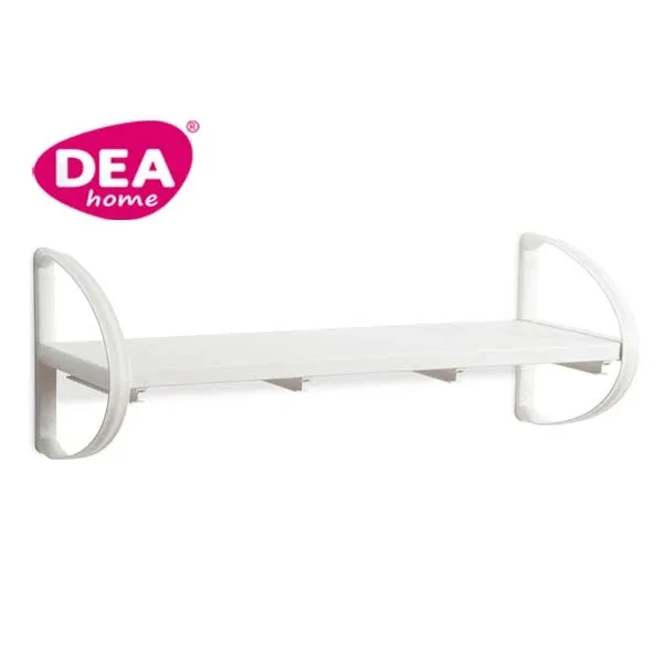 Ultime Pezzi Mensola Amadeus 83 Plus con supporti 83x30x30 cm Bianco Dea Home