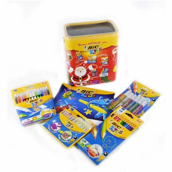 Bic Kids Scatola Materiali Scolastici Buon Natale 40 Pezzi Con Album Solo Oggi