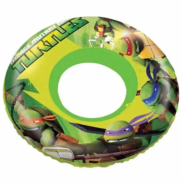 Occasione Imperdibile Ciambella Gonfiabile Tartarughe Ninja Salvagente Per Mare e Piscina 56cm Verde
