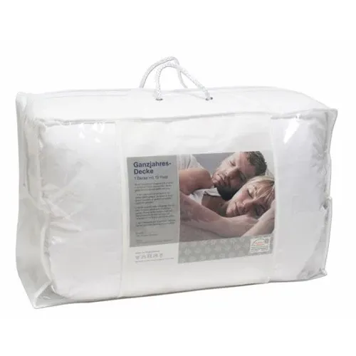 Compra Online Coperta Piumino in Poliestere con 12 Climapad 4 stagioni 135x200cm Colore Bianco