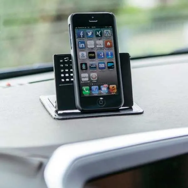 Supporto Stand per Auto Universale Smartphone Telefoni All Ride Nero Super Prezzo