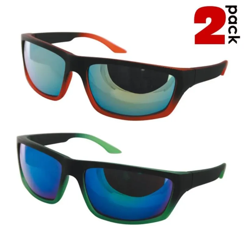Saldi 2 Occhiali da Sole ReflexxVision UV 400 Unisex modello Asti Colori Assortiti