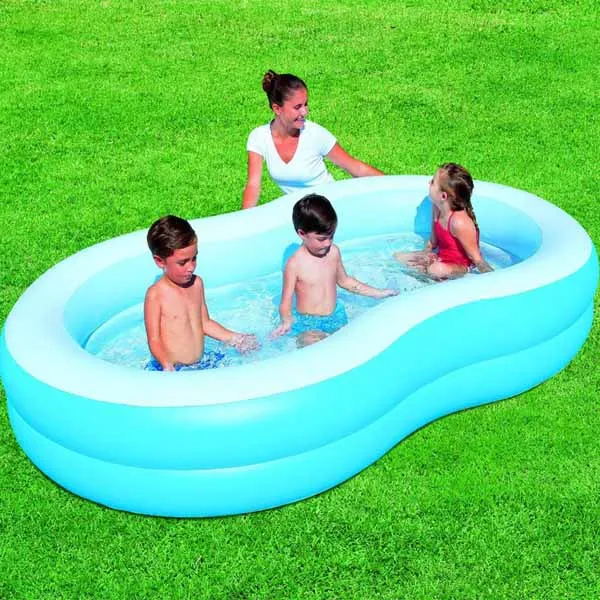 Direttamente Dal Produttore Piscina Gonfiabile Otto Family 262x157x47cm 544LT 2 Anelli Per Esterno Bestway