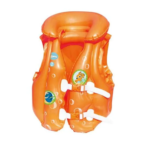 Giubbino Gonfiabile Nemo Per Bambini Giubbotto Salvagente 51x46 cm Bestway Prezzo Scontato