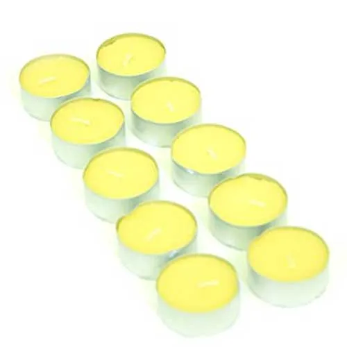 Ultimissimo Modello Thealight 10 Candele profumate Citronella Giardino e Casa anti zanzare 3.5 cm