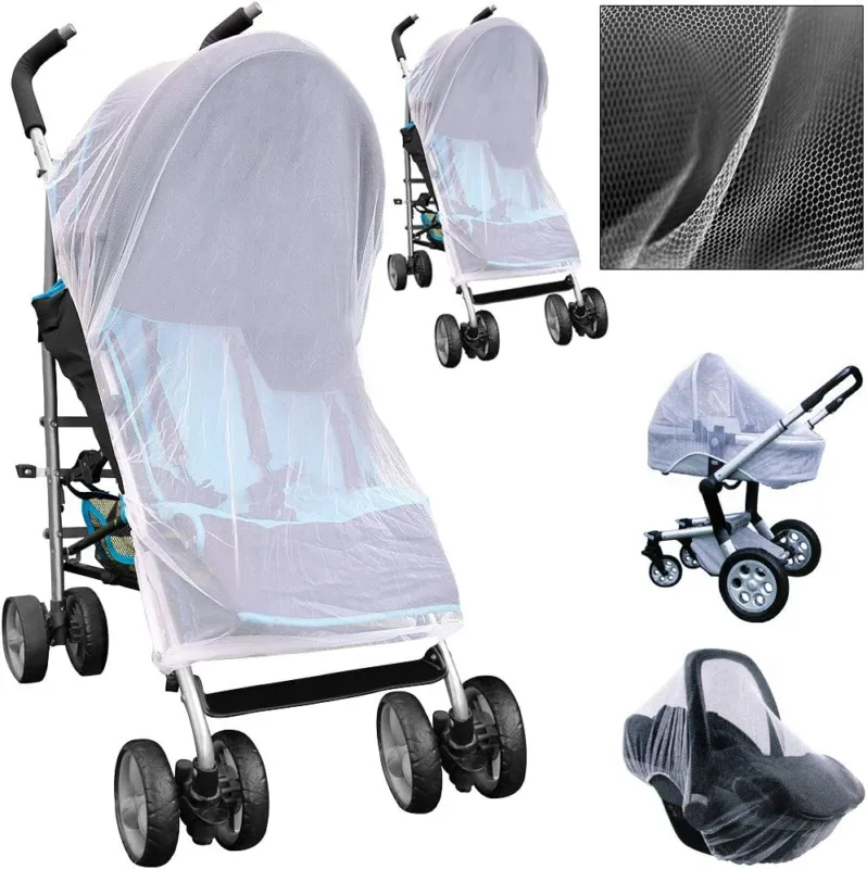 Promo Stagionale Zanzariera Universale 3 in 1 per Passeggino Navicelle Seggioloni Auto 140x90 cm
