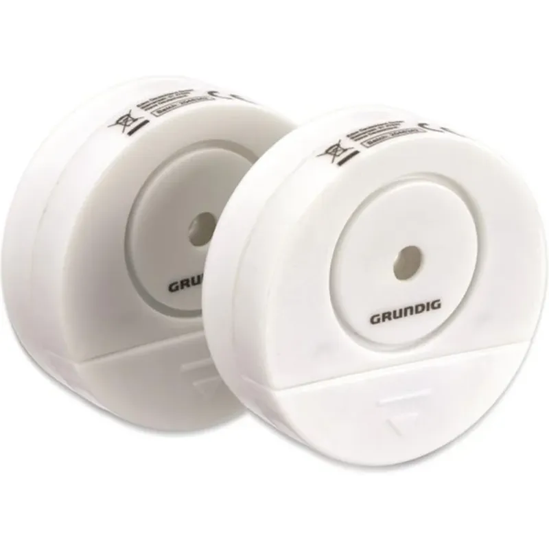 Prezzo Scontato Set 2 Allarmi Antifurto per Porte Finestre Autoadesivo Colore Bianco 90 Decibel