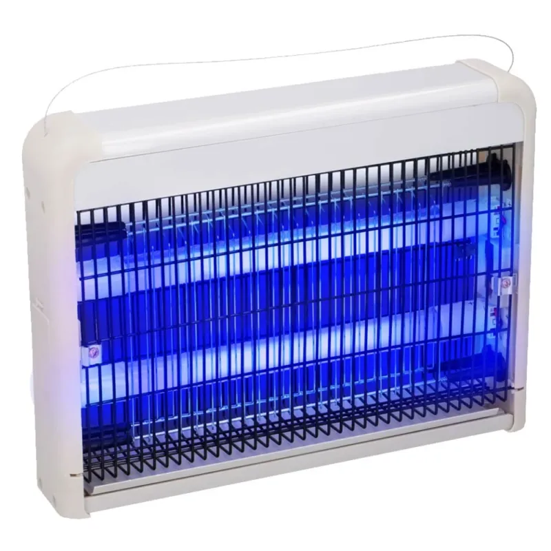 Ordina Subito Zanzariera Elettrica Anti Zanzare Mosche 2 Lampade UV LED 2W Elettroinsetticida