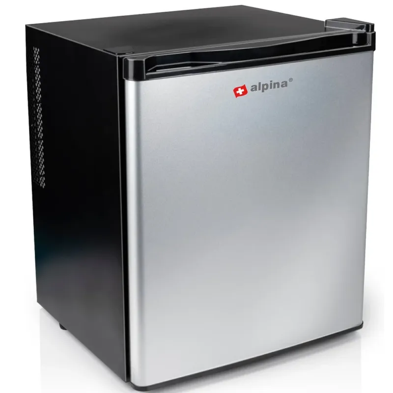 Ultime Pezzi Frigo Bar Frigorifero Elettrico Hotel Termico 38 lt Minifrigo 51 cm Nero Silver