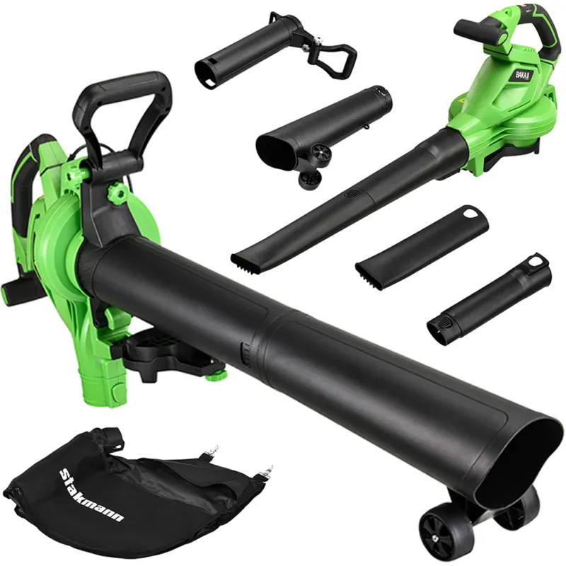 Aspirafoglie Elettrico da Giardino 3in1 Soffiatore con Sacco di Raccolta 3000 W Compra Adesso