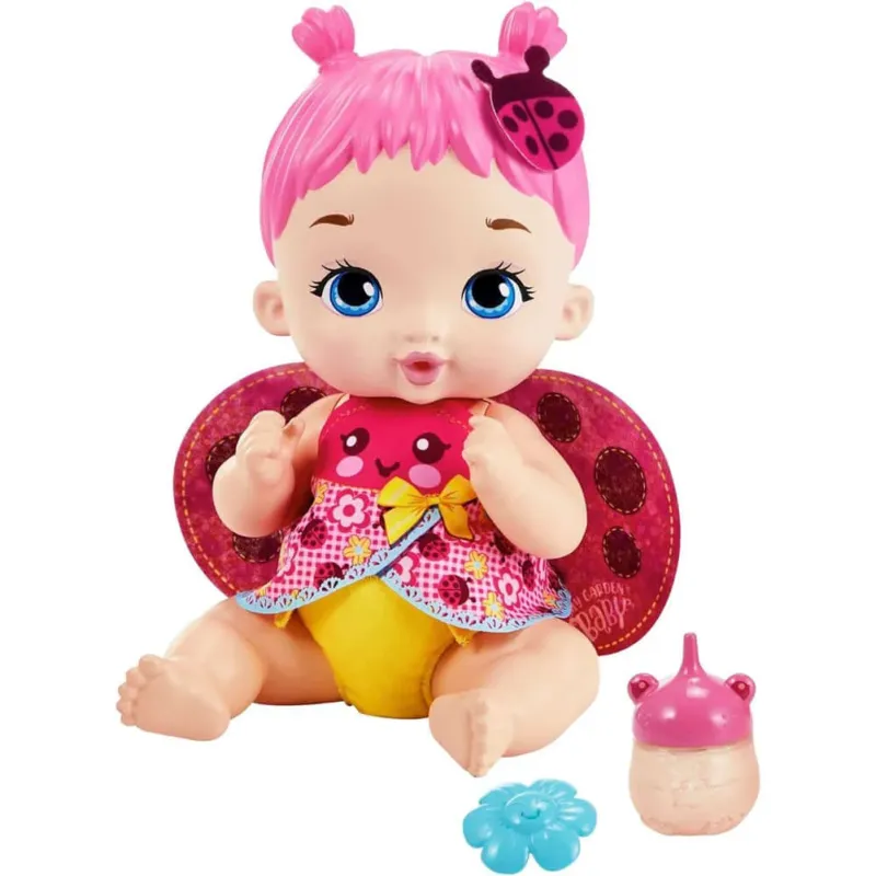 Ultimissimo Modello My Garden Baby Bambola Junior Coccinella Rosa Alta 30.5 cm Gioco Idea Regalo