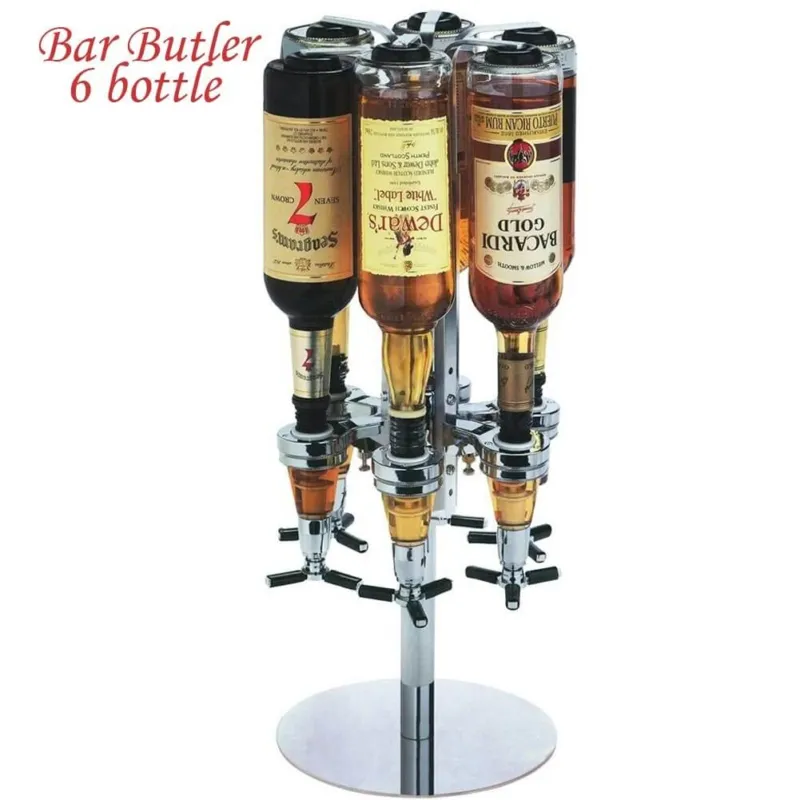 Offerta Lampo Portabottiglie Spillatore Dosatore Tavolo Tavola Birra Bevande Alcolici 6 Posti