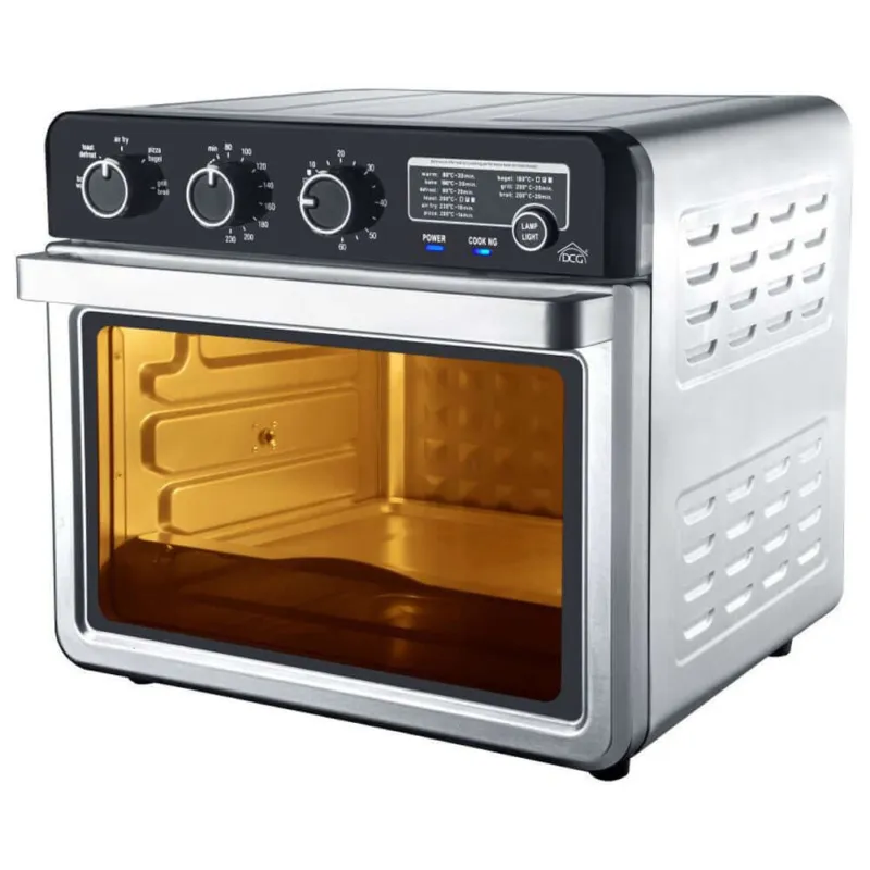 Forno Elettrico DCG 34 Litri Ventilato Fornetto Potenza 2000 W Friggitrice Aria Nuova Collezione