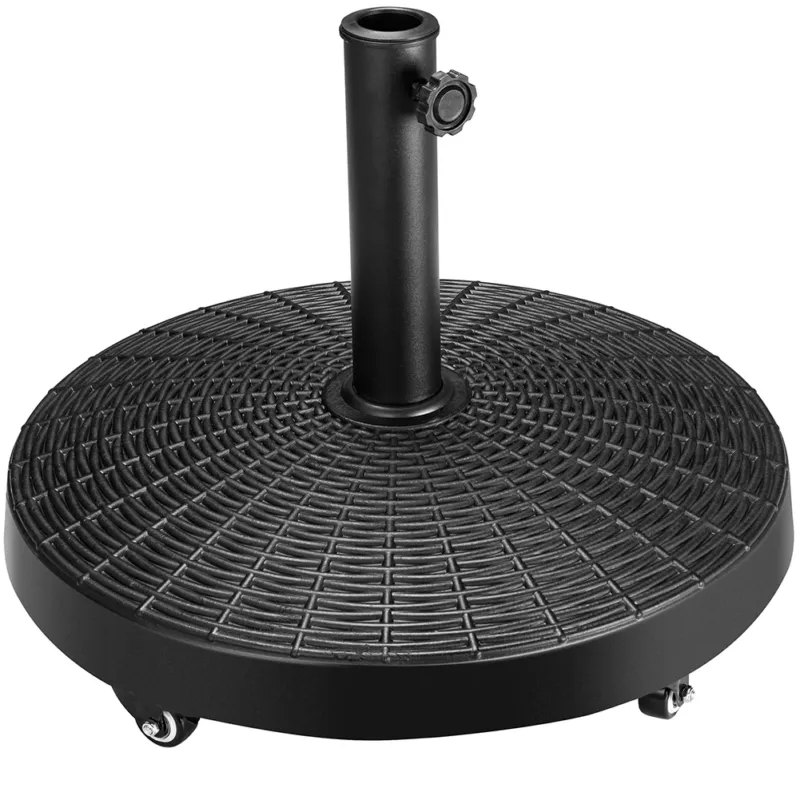 Compra Online Base Ombrellone in Resina da Giardino Peso 25 kg Supporto per Ombrelloni 38/48mm