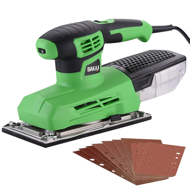 Spedito Oggi Levigatrice Mouse Orbitale 300W Potenza Regolabile Con Aspiratore + 10 Fogli