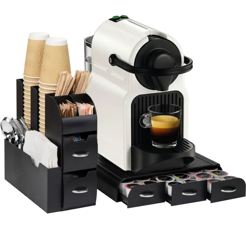 Coffee Station Angolo Bar Caffetteria Caffè Porta Capsule Professionale da Casa Più Venduto