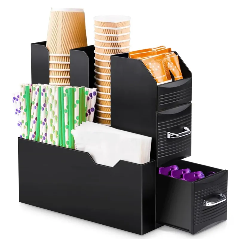 Nuovo Arrivo Contenitore Capsule Portacialde Caffè 11 Scomparti Coffee Station Organizer Bar