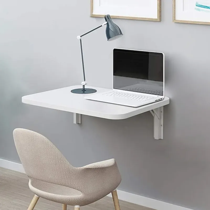 Bestseller Tavolo Pieghevole a Muro Tavolino Scrivania da parete Bianco Salvaspazio 60x40cm