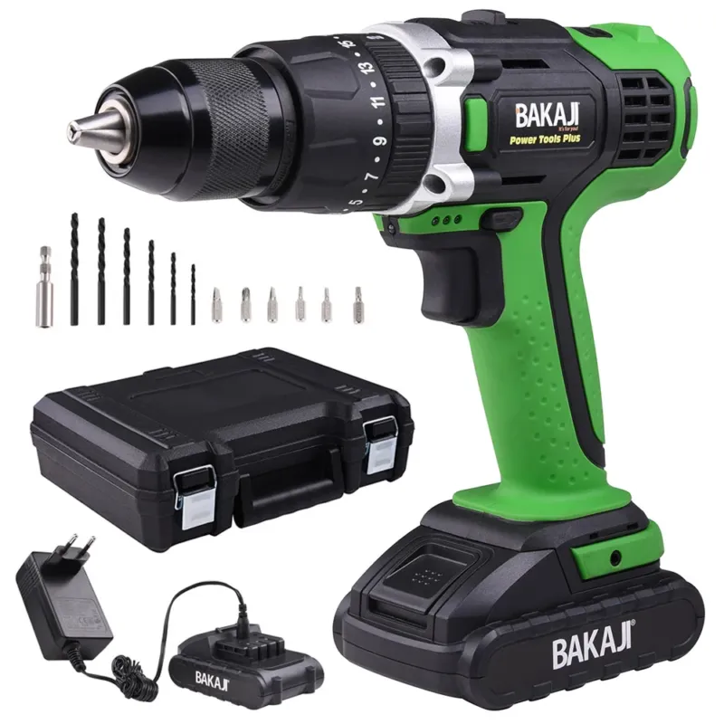 Trapano Avvitatore a Percussione 18V Batteria Litio Ricaricabile 2 Velocita Compra Online