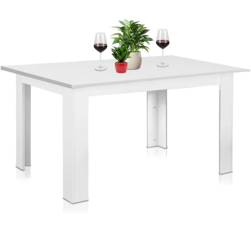 Affare Tavolo Allungabile Cucina Sala Pranzo da 90 a 120 x60x78cm Bianco Estensibile