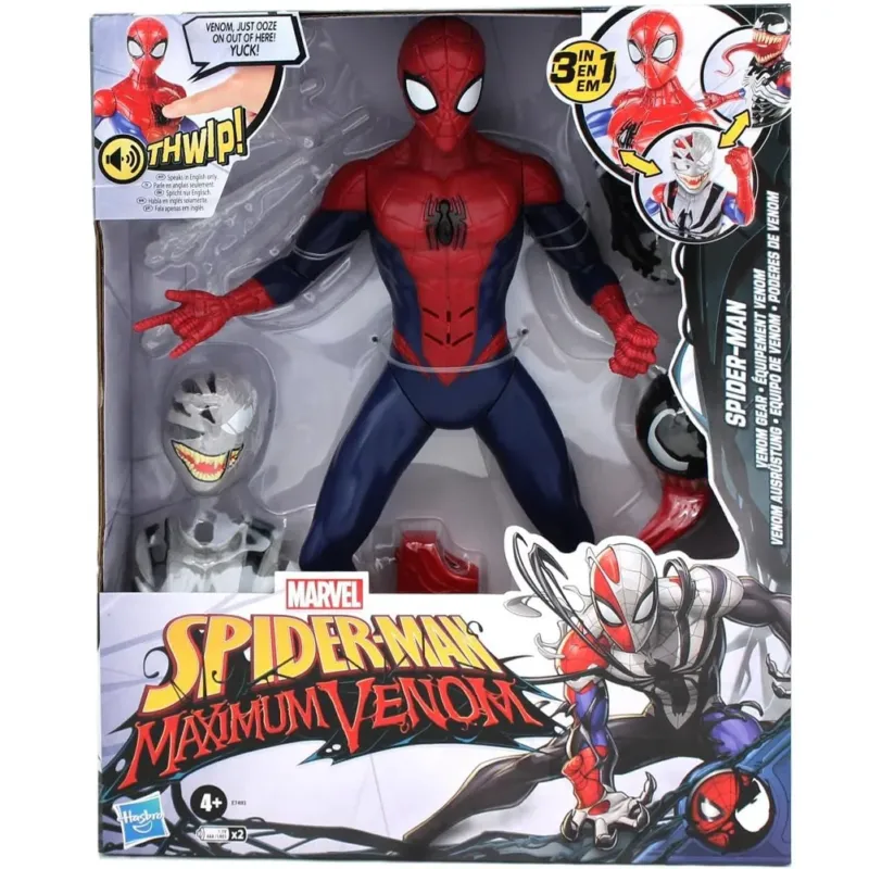 Vendita Finale Hasbro Spiderman Venom Personaggio con Accessori Action Figure Idea Regalo