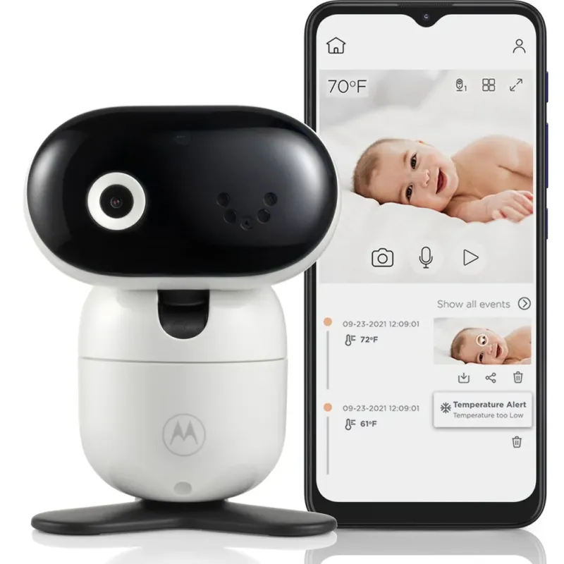 Must-Have Motorola Nursery PIP1010 CONNECT Baby Monitor con Nursery App e Visione Notturna