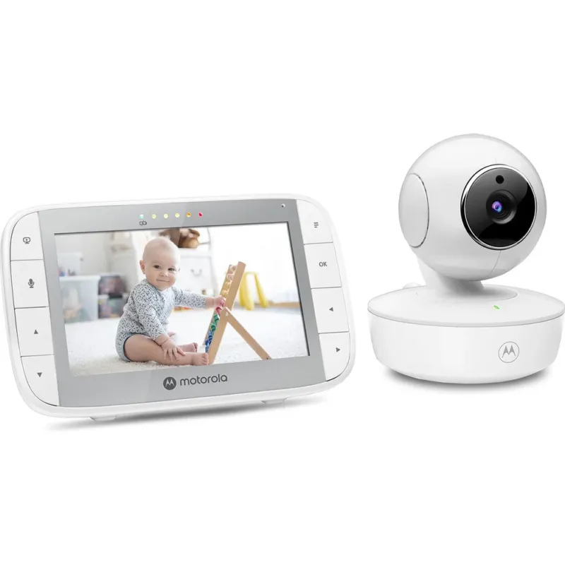 Motorola Nursery VM55 Baby Monitor con Fotocamera Notturna Wireless e Display Subito Disponibile