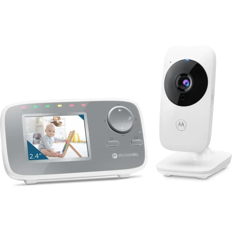 Spedito Oggi Motorola Nursery Baby Monitor VM482 Baby Monitor con Fotocamera Visione Notturna
