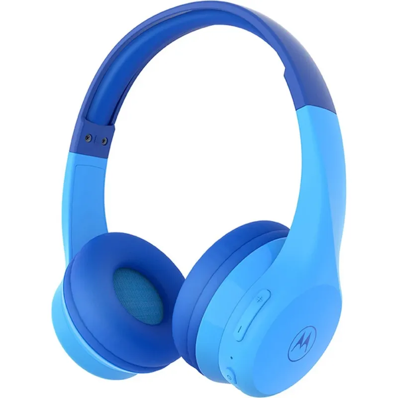 Nuovo Arrivo Motorola Sound Headphones MOTO JR300 Bambini Blu Bluetooth e Limitazione Audio