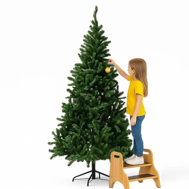 Albero di Natale Verde Monte Saturno 210 cm e 1037 Rami Decorazione Natalizia Offerta Lampo