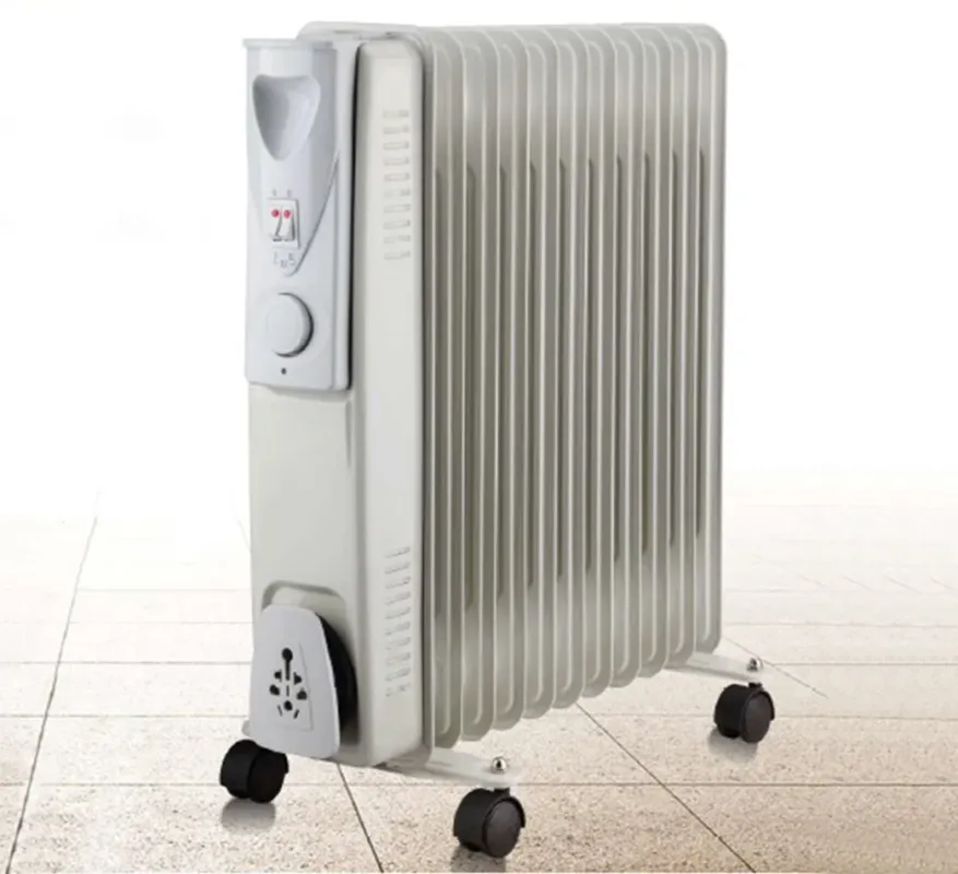 Vendita Finale Radiatore ad Olio 11 Elementi Riscaldanti Elettrico 2500W 3 Impostazioni Calore