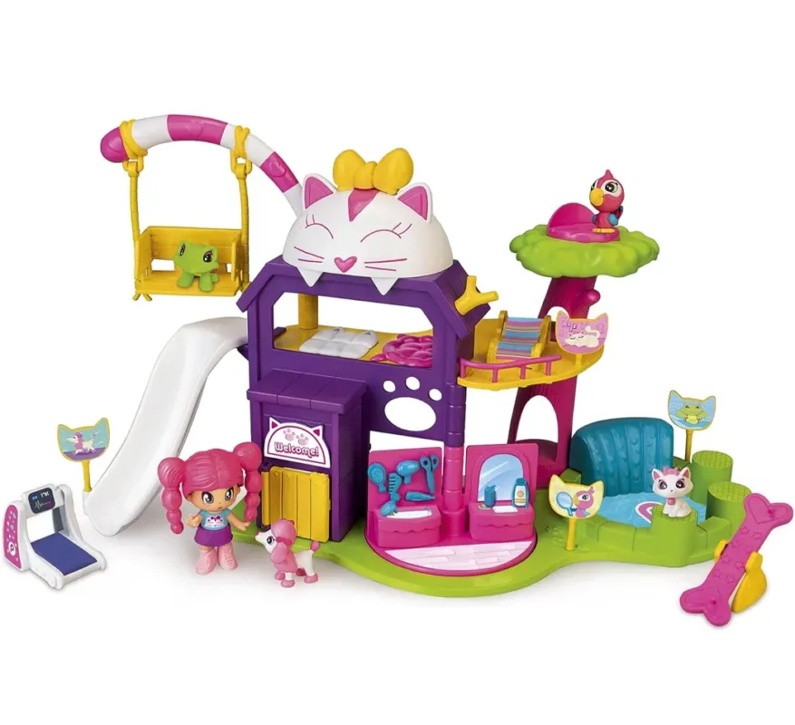 Promo Stagionale Pinypon Asilo per Cuccioli con Personaggio e Accessori Playset Idea Regalo