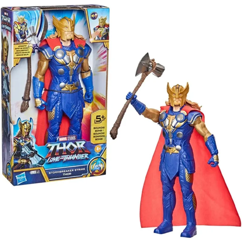 Marvel Studios‘ Thor Love and Thunder Stormbreaker Strike Toy Action Figure Professionale